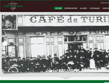 Tablet Screenshot of cafedeturin.fr